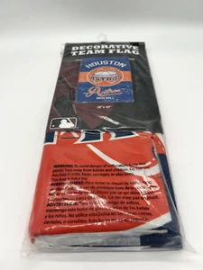 Houston Astros Vintage Linen Flag 28" x 44" Team Sports America MLB Baseball - Picture 1 of 4