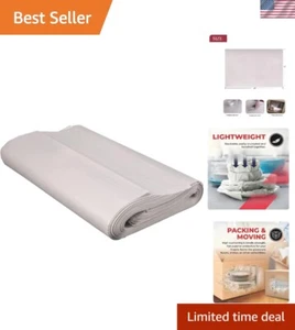 Protective Packing Paper Sheets - 50-Count Unprinted Wrappers for Fragile Items - Picture 1 of 8