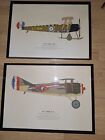 Aviation Prints Black Framed And In Good Condition