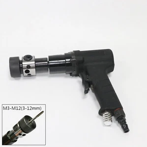 PM-800 Portable Handheld Pneumatic Tapping Machine Tap Drilling Machine M3-M12 - Picture 1 of 7