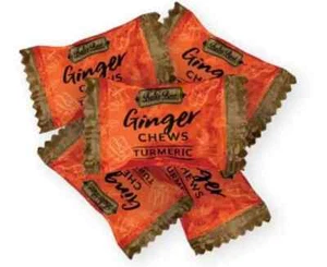 Balis Best Ginger Chews - Beruhigender Kurkuma Geschmack 1 Pfund Glas 100 % echter Ingwer... - Bild 1 von 6