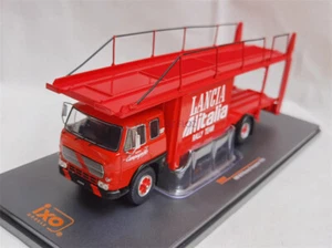 1:43 for IXO for Fiat 673 for Rally Team for Lancia Racing Transporter 1976 Red - Picture 1 of 9