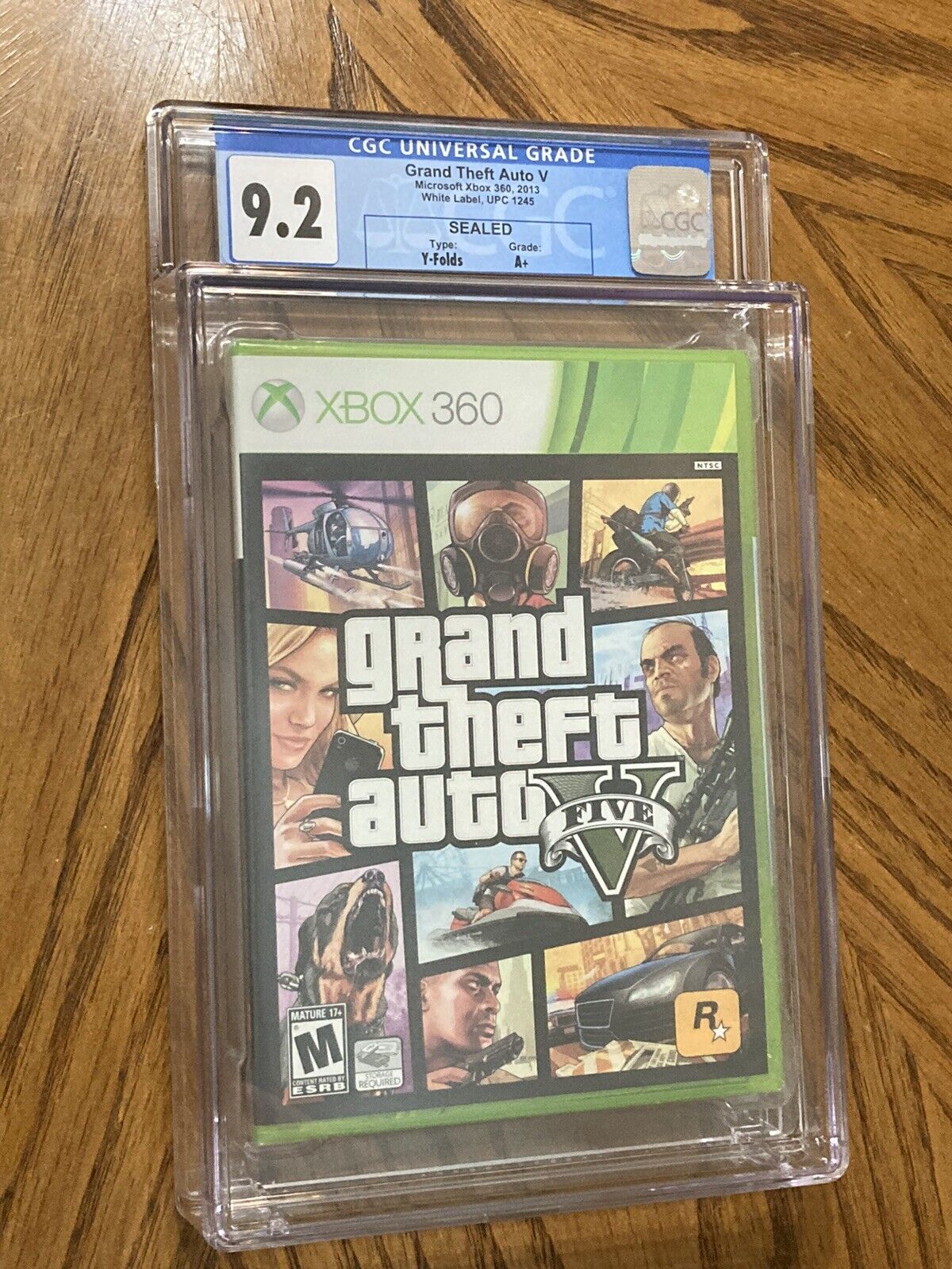 Grand Theft Auto V GTA 5 (Microsoft Xbox 360) BRAND NEW