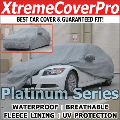 BMW 128i 135i 2008 2009 2010 2011 cubierta de coche impermeable con bolsillo espejo gris Foto 1 de 4