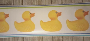 duck ducky bath wall border partial roll prepasted 4 feet 5 inch new - Picture 1 of 2