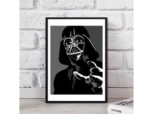 Darth Vader/Star Wars Artwork Print A3 signed, limited to 500 prints - Picture 1 of 4