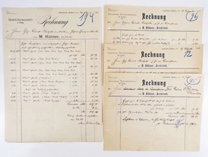 Invoice Saw Mill Hartmannsmühle Near Geising Lauenstein 1905 - Photo 1 sur 1