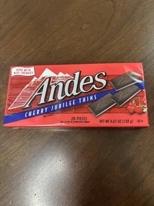 Andes Chocolate Candy Cherry Jubilee Thins - Delicious Cherry HTF - Picture 1 of 4