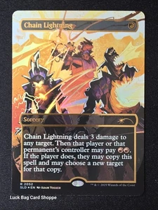 Chain Lightning (2052) (Raised Foil) Secret Lair Drop Foil - Picture 1 of 1