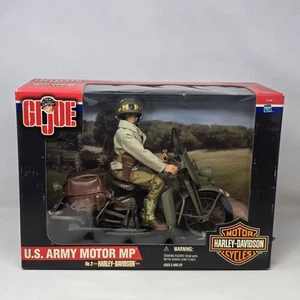 G.I. Joe U.S. Army Motor MP No 2. Harley-Davidson Motorrad Hasbro Neu Versiegelt - Bild 1 von 14