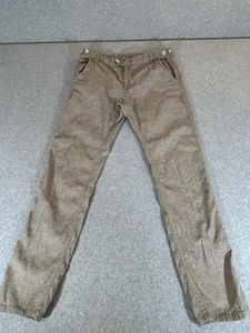Corridor New York Hose Herren 32 hellbraun Leinen Baumwolle Chino Freizeithose leicht - Bild 1 von 12