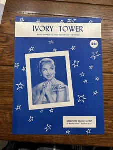 VINTAGE SHEET MUSIC - IVORY TOWER recorded by CATHY CARR ©1956 - Picture 1 of 4