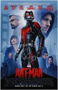 Paul Rudd Ant-Man Autographed 11" x 17" Movie Poster - Imagen 1 de 1