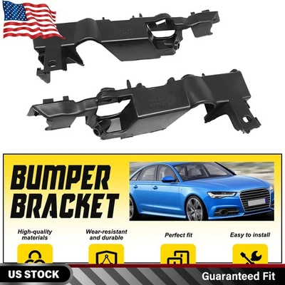 Juego de 2 soportes de parachoques delanteros izquierdo y derecho Audi S6 A6 Quattro 2012-2018 Foto 1 de 4
