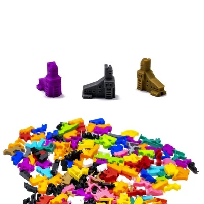 Edificios en miniatura Shaft House para juegos de mesa - Piezas de accesorios para juegos de mesa Foto 1 de 4