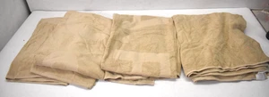 Lot of 4 APC ASICS Oversized Towels 100% Cotton Beige/Brown 39.4" x 19.7" - Picture 1 of 8