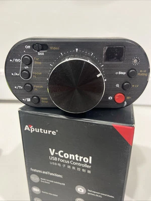 Mando a distancia electrónico de enfoque de seguimiento USB Aputure V-Control para Canon EOS Foto 1 de 4