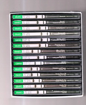 Bach* / Marie-Claire Alain – Complete Works For Organ (14 CD Boxed Set) - Image 1 of 2