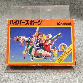 Famicom Software Model Hyper Sports Konami FPa39