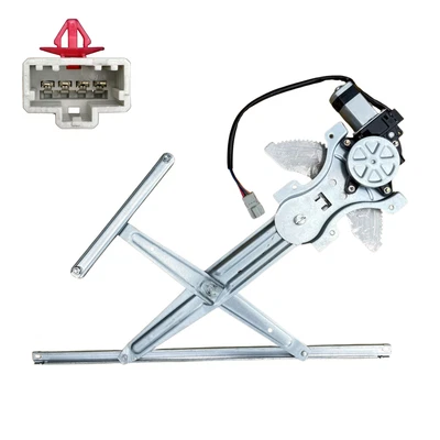 Front Left Window Regulator With Motor 4 Pins for Honda CR-V CRV RD 1997 - 2001 - image 1 of 4