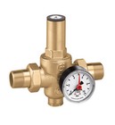 Caleffi 536 Pressure Reducing Valve c/w Gauge Various sizes