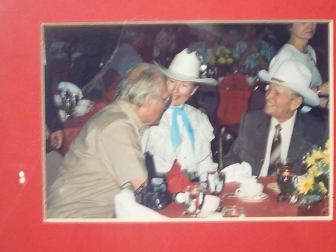 Gene Autry Red Skelton Autographs Photos Birthday Cover