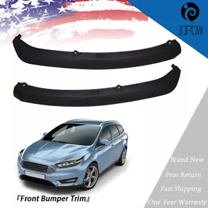 Para Ford Focus 2012-2014 plástico negro par de adornos valencia inferior ambos - Imagen 1 de 7