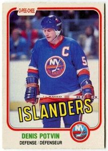 1981-82 O-Pee-Chee OPC #199 Denis Potvin New York Islanders - Picture 1 of 2