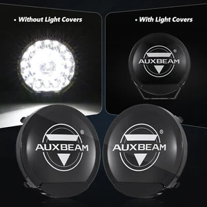 7''Round Black Plastic Light Cover For 7'' Round Driving Lights Off Road Lights - Bild 1 von 8