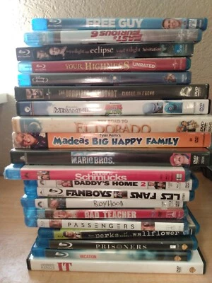 Movies-DVDs Blu-Ray Collection Variety Choose your own or buy the whole pack  - Image 1 of 3