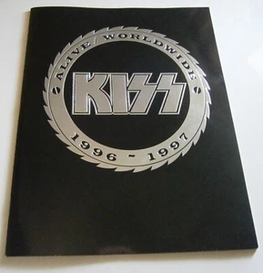 KISS: ALIVE WORLDWIDE 1996-1997 JAPANESE TOUR PROGRAM + FLYER/TICKET - Bild 1 von 12