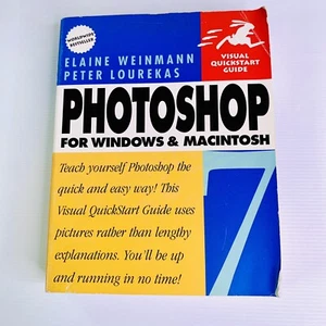 Photoshop 7 for Windows and Macintosh Visual QuickStart Guide by Elaine Weinmann - Picture 1 of 11