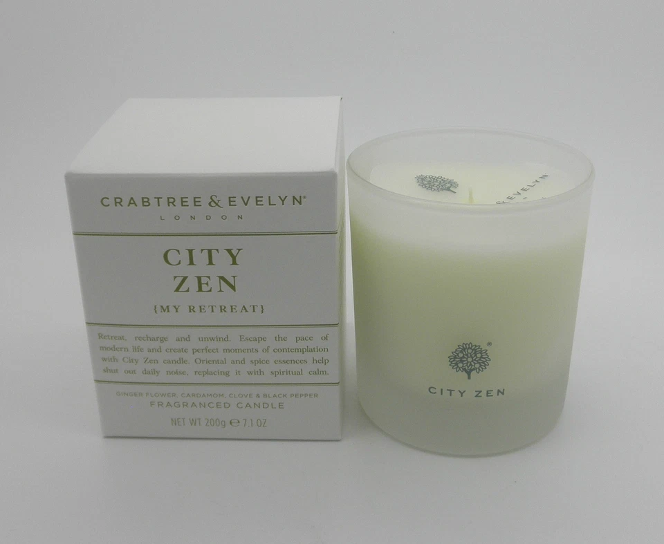 Vela perfumada Crabtree & Evelyn City Zen 7,1 oz. Foto 1 de 1