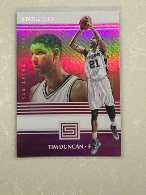 2017-18 Panini Status Tim Duncan Status Quo #6 Spurs - Image 1 of 2
