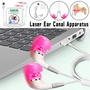 Laser Ears Canal Apparatus Tinnitus Ears Laser Therapy LLLT Irradiation Earplug - Picture 1 of 12