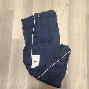 Vintage Nike Mens Pants M Tear Break Away Black Pants Basketball - Picture 1 of 4