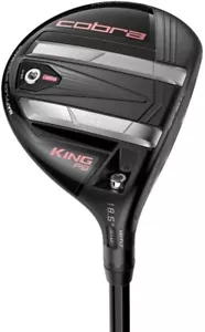 New Ladies Cobra King F9 25.5 Degree 7-9 Fairway Wood Black/Pink W/Headcover - Picture 1 of 6