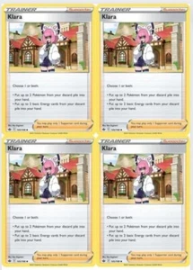 Klara Sword & Shield Chilling Reign 145/198 4x Playset Pokémon TCG - Picture 1 of 1