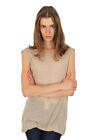 Liviana Conti Blouse Women's 40 Beige Wool   One Color