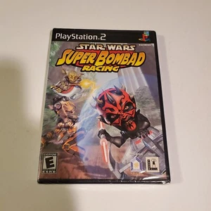 Star Wars: Super Bombad Racing (PlayStation 2 PS2, 2001) ☆ SEALED ☆ Brand New ☆ - Picture 1 of 13
