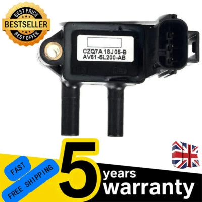 FOR FORD DPF PRESSURE SENSOR KUGA/FOCUS/MONDEO/S-MAX/C-MAX 1.6 2.0 2.2 1786775 - Image 1 of 4