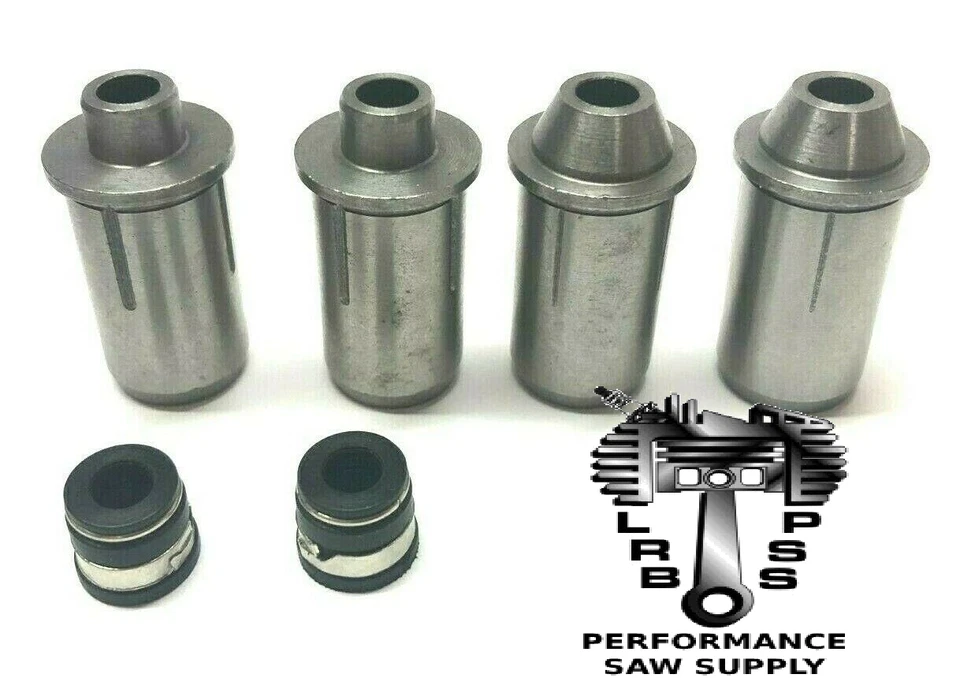 PERFORMANCE SAW SUPPLY 2 ONAN INTAKE & EXHAUST VALVE GUIDES WITH SEALS P216, P218, P220, NEW, USA SHIP