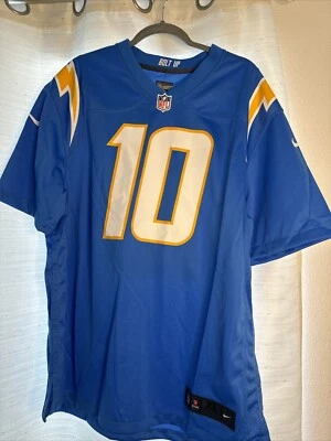 CAMISETA NIKE AUTÉNTICA JUSTIN HERBERT LOS ANGELES CHARGERS XL envío gratuito A3 Foto 1 de 4
