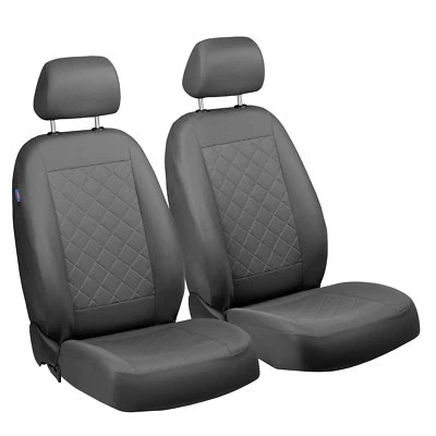 Fundas de asiento grises para LADA NIVA funda de asiento de coche DELANTERA - Imagen 1 de 4