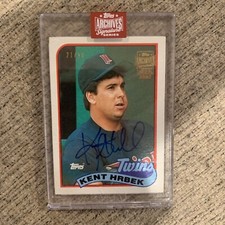 2023 Topps Archives Signature Series Kent Hrbek Auto /50 Minnesota Twins 1989