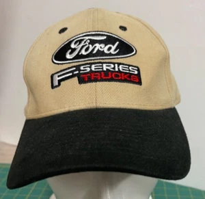 Ford Official Licensed Hat Zipback F-seriesTruck Tan Black - Picture 1 of 9