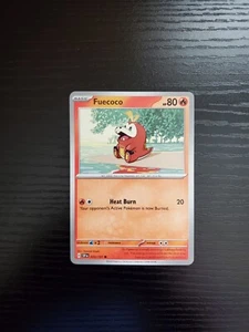 Pokemon SV08 Surging Sparks - Fuecoco 029/191 - FREE SHIPPING - Picture 1 of 2