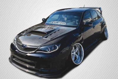 For 2008-2011 Impreza 2008-2014 WRX STI Carbon Creations Dritech GT Concept Hood - Image 1 of 4