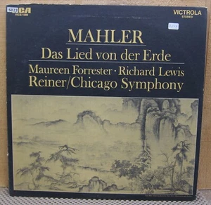 Mahler - Das Lied Von Der Erde - Forrester, Lewis, Reiner, Chicago Symphony - Imagen 1 de 2