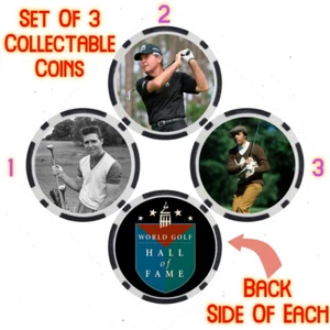 GARY PLAYER - WORLD GOLF HALL OF FAME - COLLECTABLE COIN SET - Picture 1 of 2